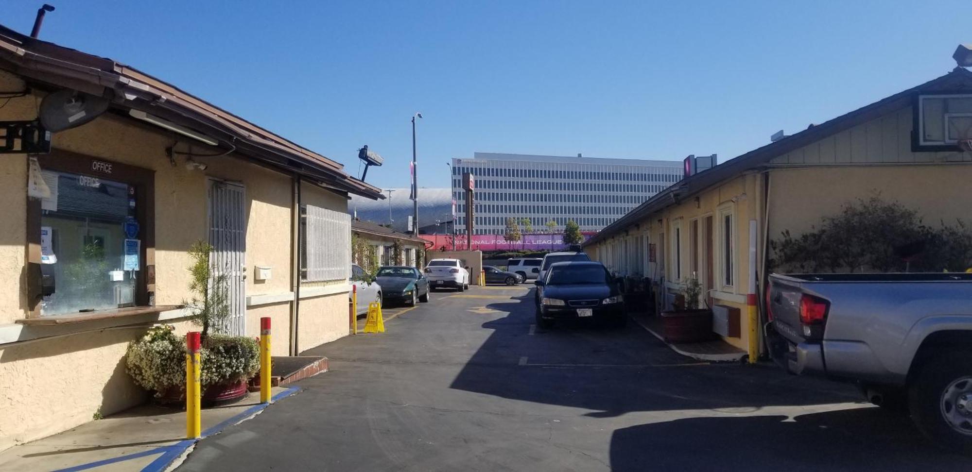 Hollywood Park Motel Inglewood Exterior foto